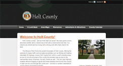 Desktop Screenshot of holtcounty.org